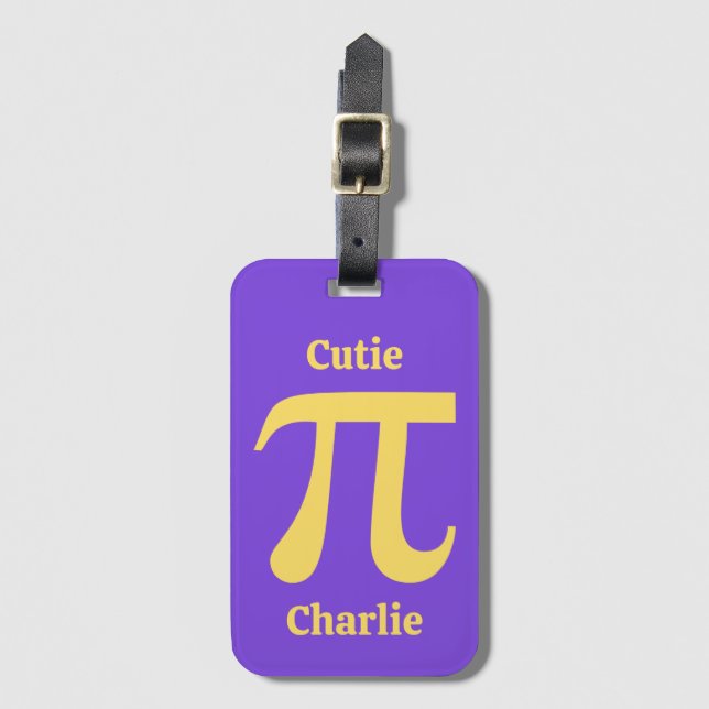 Pi/Cutie Paj, eget namn Bagagebricka (Framsida vertikal)