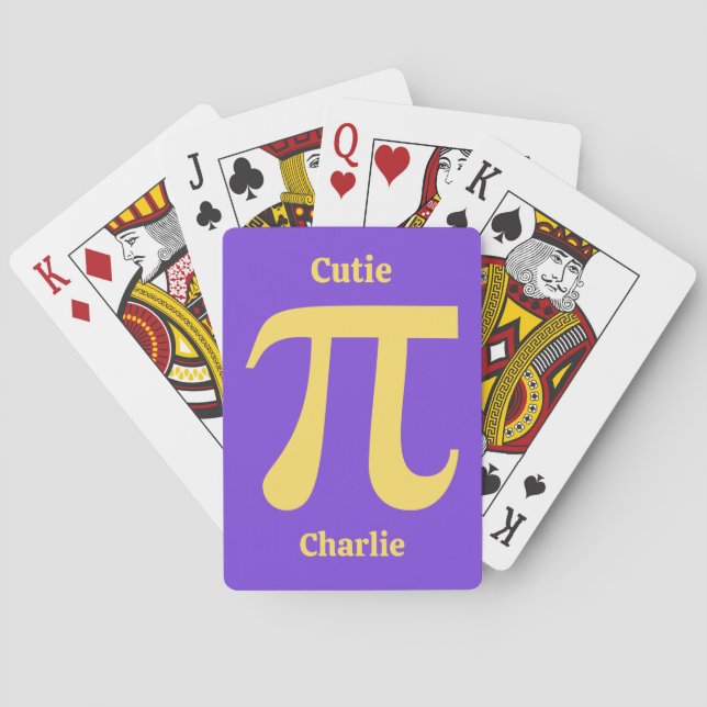 Pi/Cutie Paj, eget namn Casinokort (Baksidan)
