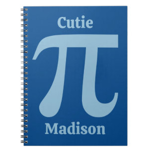 Pi/Cutie Pi-eget namn Anteckningsbok