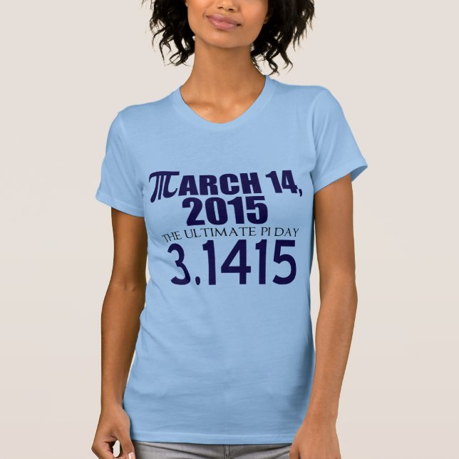 Pi-dag 2015 t-shirt (Framsida)