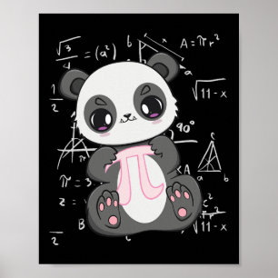 Pi-dag 3.14159 Algebra Mathemthemthemeta Anime Pan Poster