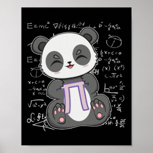 Pi-dag 3.14159 Algebra Mathemthemthemeta Anime Pan Poster