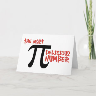 Pi-dag 3.14 - det mest klara numret kort