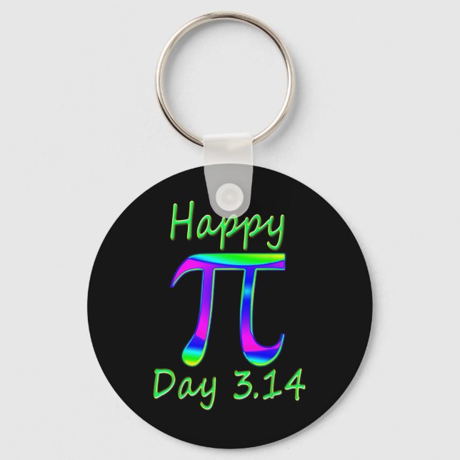 Pi-dag 3.14 Lättare Math Paj Älskare-gåva För mana Nyckelring (Framsida)