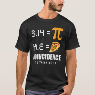 Pi Dag 3.14 Paj Symbol Samtidig tänka, ej bröstkor T Shirt