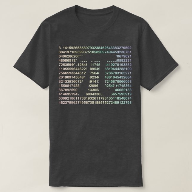 Pi-dag 3 t shirt (Design framsida)
