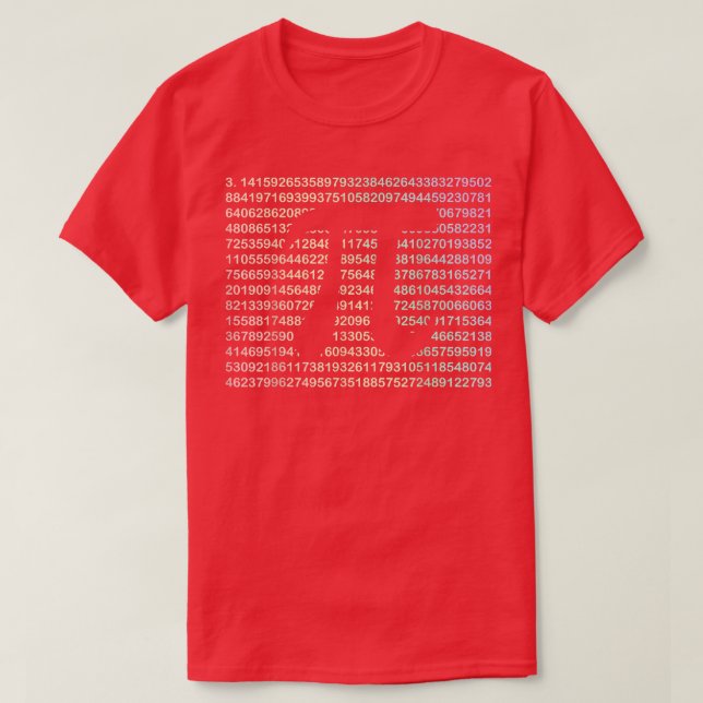 Pi-dag 3 t shirt (Design framsida)