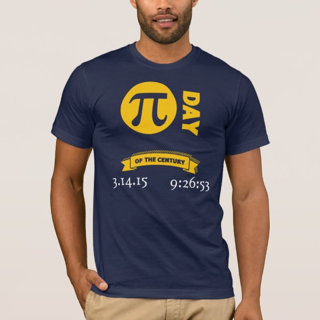 Pi-dag av århundradet t shirt (Framsida)