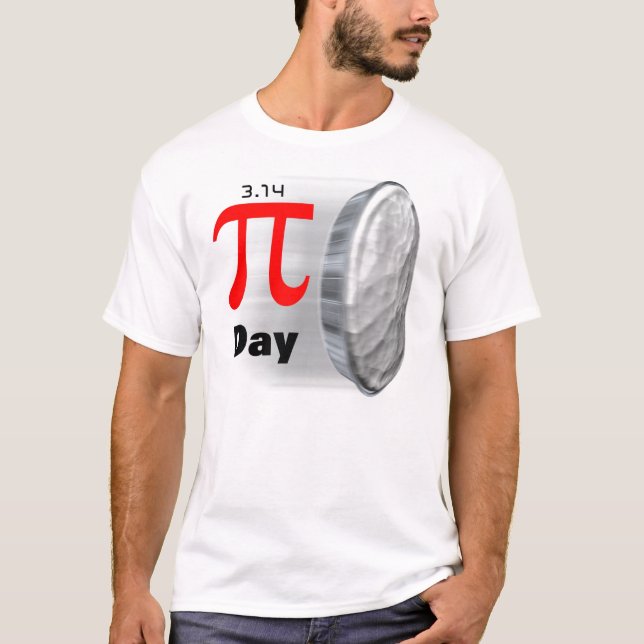 Pi-dag - mars 14th t shirt (Framsida)