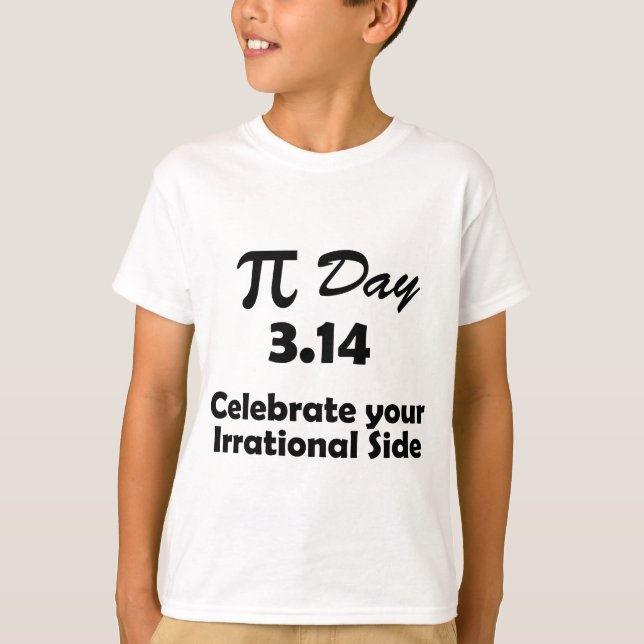 pi-dag tee shirt (Framsida)