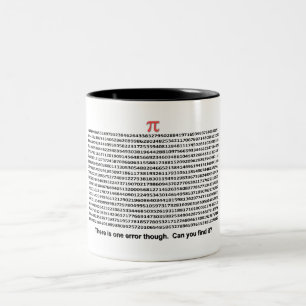 Pi-dag Två-Tonad Mugg