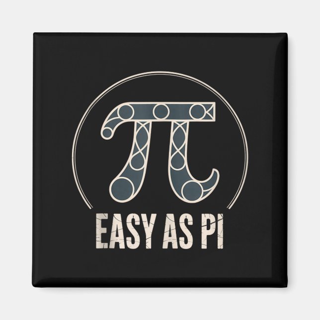 Pi-dagen 14 mars Mat Nörd Paj Mat Rolig Present Ou Magnet (Framsidan)