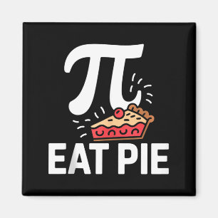 Pi-dagen 14 mars Mattenörd Paj Mat Fyndig Present Magnet