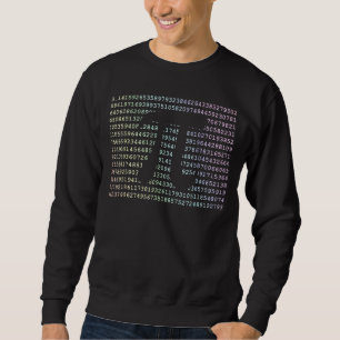 Pi-dagen 3 14 Cool Rolig nörd Math Geek 2017 regn Lång Ärmad Tröja