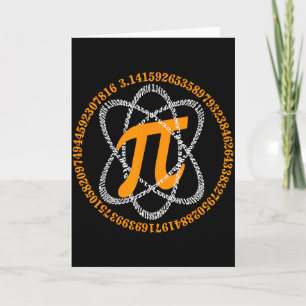 Pi-dagen 3,14 Pi-nummer Symbol Matematik Vetenskap Kort