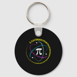 Pi-dagen 3,14 Pi-nummer Symbol Matematik Vetenskap Nyckelring