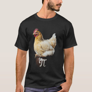 Pi-dagen Kyckling Matematiklärare Elev Professor P T Shirt