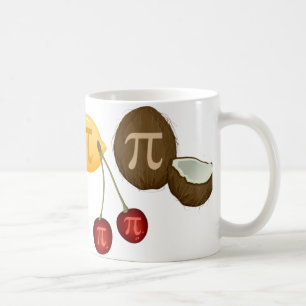 Pi-dagen på olika frukt i Mugg
