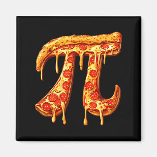 Pi-dagen Pi-symbol Pizza Rolig Matematik Mat 3.14 Magnet