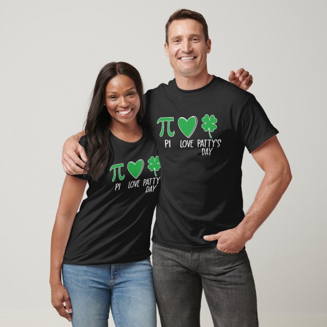 Pi-dagen & Saint Patrick's Day Rolig Matematik Lyc T Shirt (Unisex)