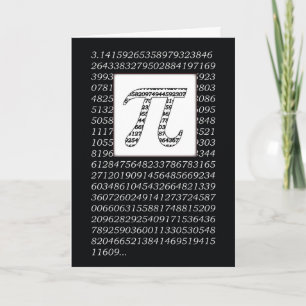 Pi-dagsnummer Kort
