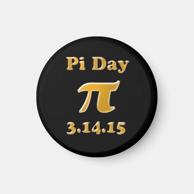 Pi Day 2015 Magnet (Framsidan)