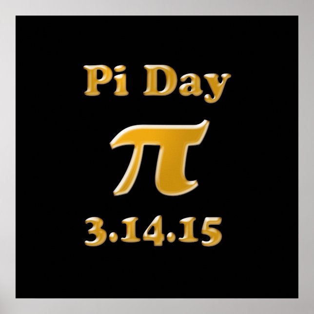 Pi Day 2015 Poster (Framsidan)