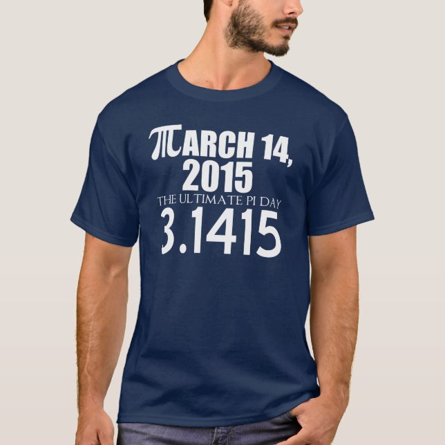 Pi Day 2015 T-shirt (Framsida)