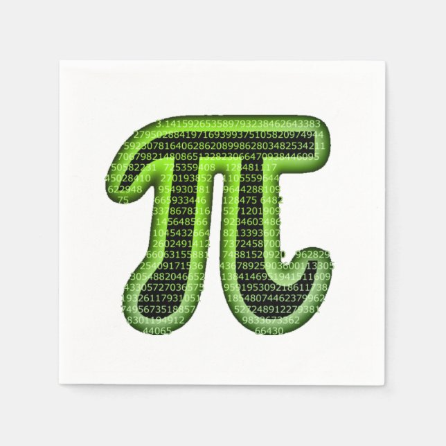 Pi Day 2016 Pappersservett (Framsidan)