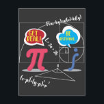 Pi Day 2020 Mathematics Nerd Math Teacher Formula Vykort<br><div class="desc">Roligt,  fysik,  teknisk gåva. Färgfull retrohippiedesign för lärare,  elever,  studenter eller professorer i en skola eller i universiteten. Perfekt för manar,  kvinnor och barn.</div>