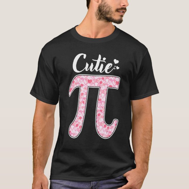 Pi Day 2022 Cutie Pi Mathematics Pi Symbol T Shirt (Framsida)