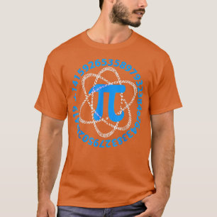 PI Day 2022 Shirt Atom PI Math Geek Science Älskar T