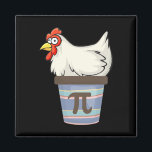 Pi Day 2025 Math Älskare Mathematics Chicken Pot P Magnet<br><div class="desc">Pi Day 2025 Math Älskare Mathematics Chicken Pot Paj Outfit</div>