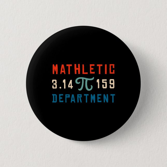 Pi Day 2025 Math Älskare Mathematics Mathletic Dep Knapp (Framsida)