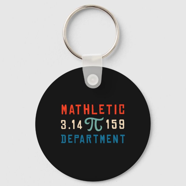 Pi Day 2025 Math Älskare Mathematics Mathletic Dep Nyckelring (Framsida)