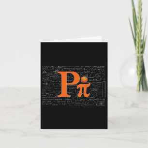 Pi Day 2025 Math Science Funny Teacher Gift Kort