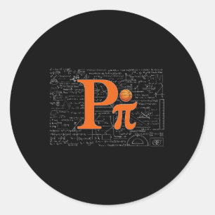 Pi Day 2025 Math Science Funny Teacher Gift Runt Klistermärke