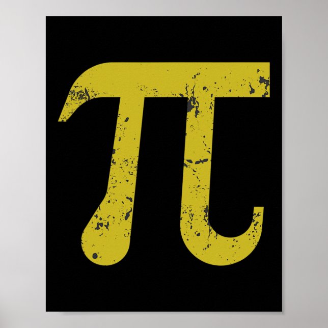 Pi Day 2025 Pi-symbol Poster (Framsidan)