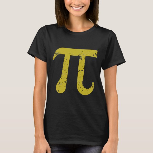 Pi Day 2025 Pi-symbol T Shirt (Framsida)