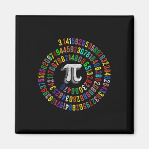 Pi Day 3.14159 Pi Symbol Science and Math Teacher Magnet