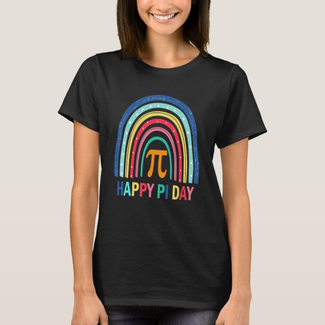 Pi Day 3 14 4 T Shirt (Framsida)