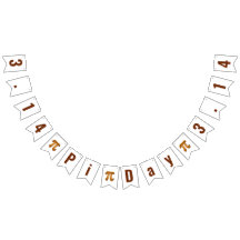 Pi Day 3.14 Bunting Flaggor