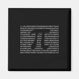 Pi Day 3.14 Coola Funny Nerd Math Geek Magnet