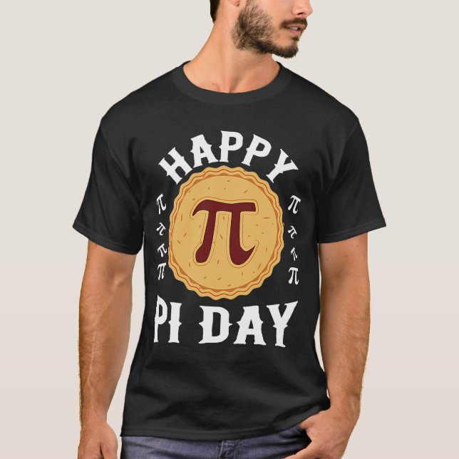 Pi Day 3 14 Math Teacher Lycklig Science Manar Mat T Shirt (Framsida)