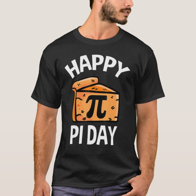 Pi Day 3 14 Segce of Pi Math Geek Paj Älskare T Shirt (Framsida)
