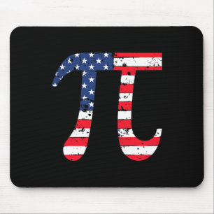 Pi Day American Flagga Patriotic Math Nerd 3.14 Fu Musmatta