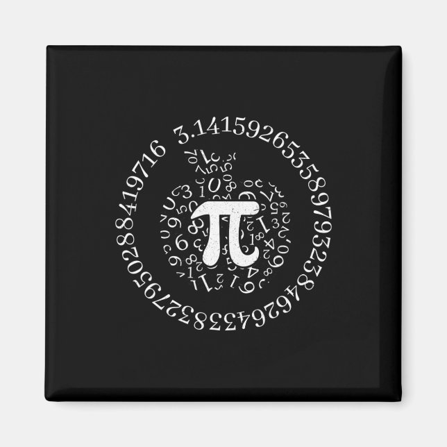 Pi Day Apple Graphic Cute Funny Math Älskare Paj P Magnet (Framsidan)
