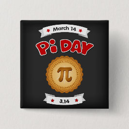 Pi Day Chalkboard, 14 mars Knapp