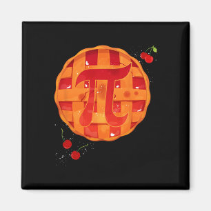 Pi Day Cherry Paj Math Teacher Funny Thanksgiving Magnet