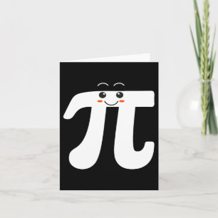 Pi Day Cute Pi Symbole Math Geek Teacher Student K Kort